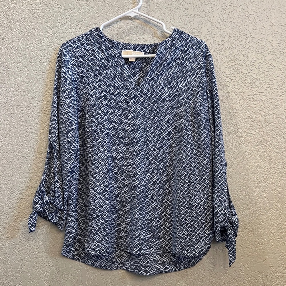 MICHAEL Michael Kors blue Top size small